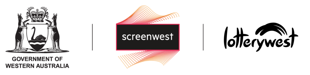 Tri badge GovWA Screenwest Lotterywest Colour