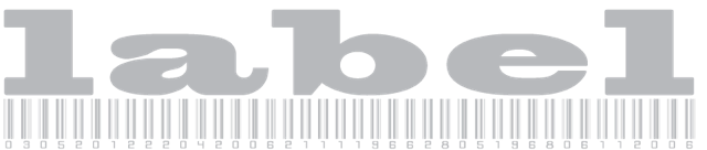 label logo grey 800